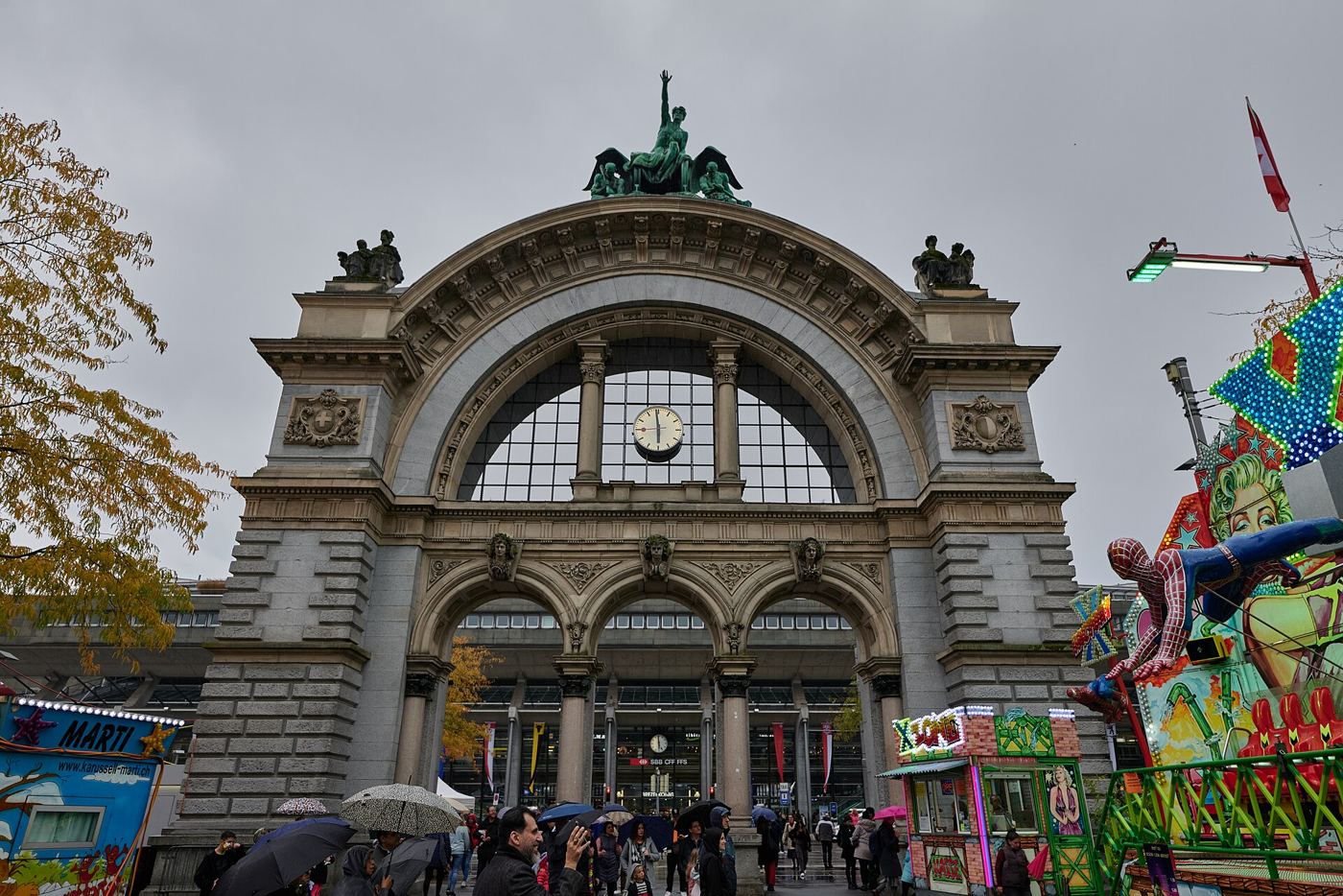 Lucerne Station & the Old Arch